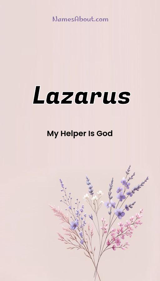 Illustration of Lazarus