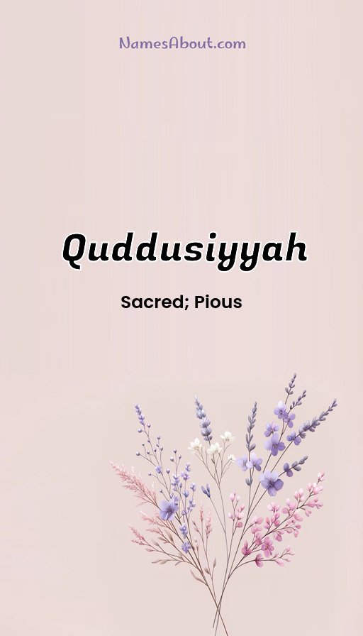 Meaning of Quddusiyyah