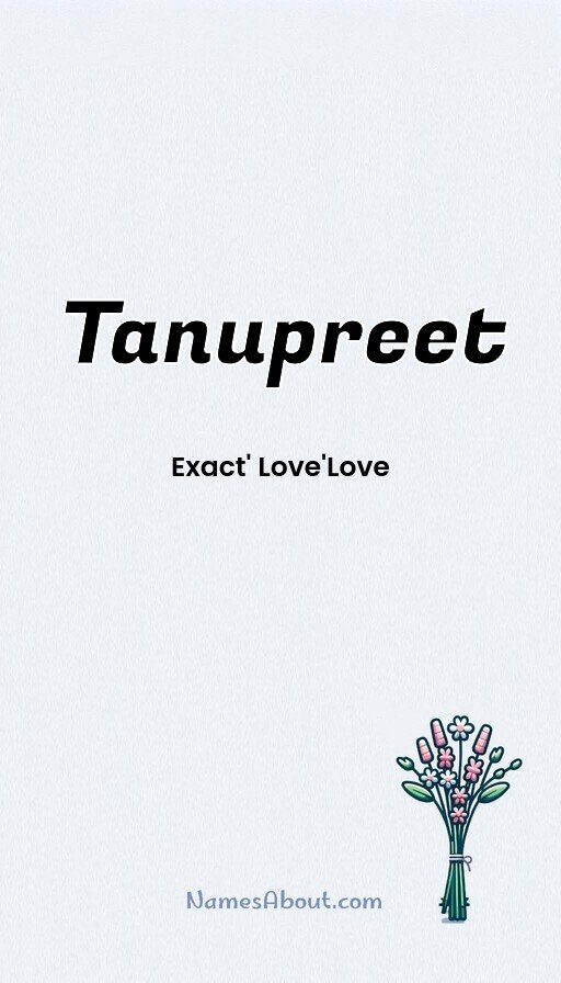 Meaning of Tanupreet