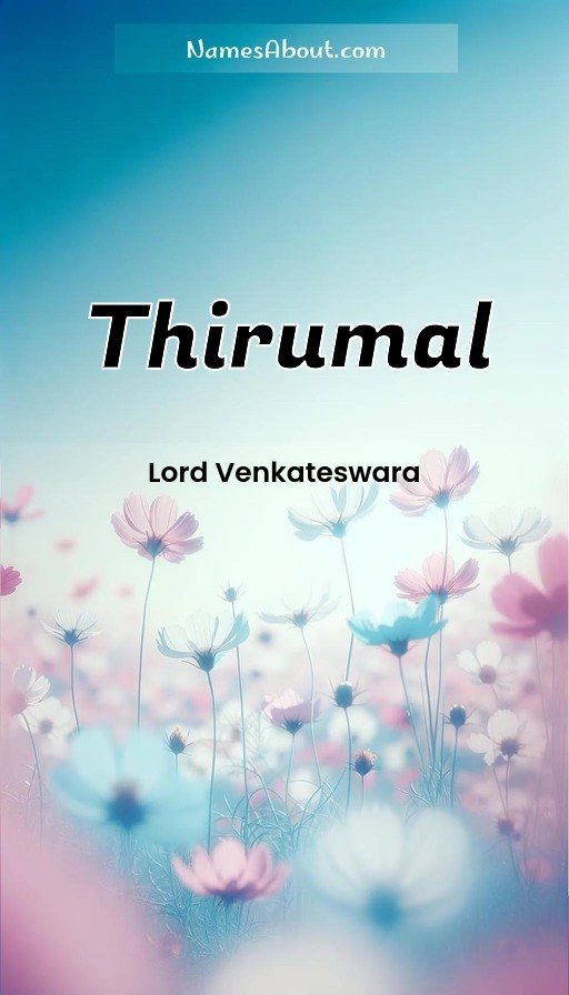 Meaning of Thirumal
