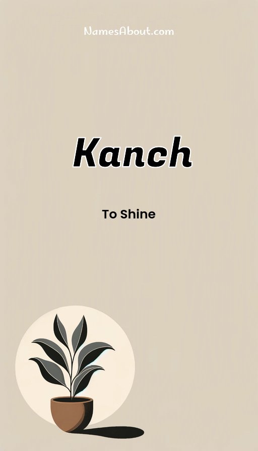 Meaning of Kanch