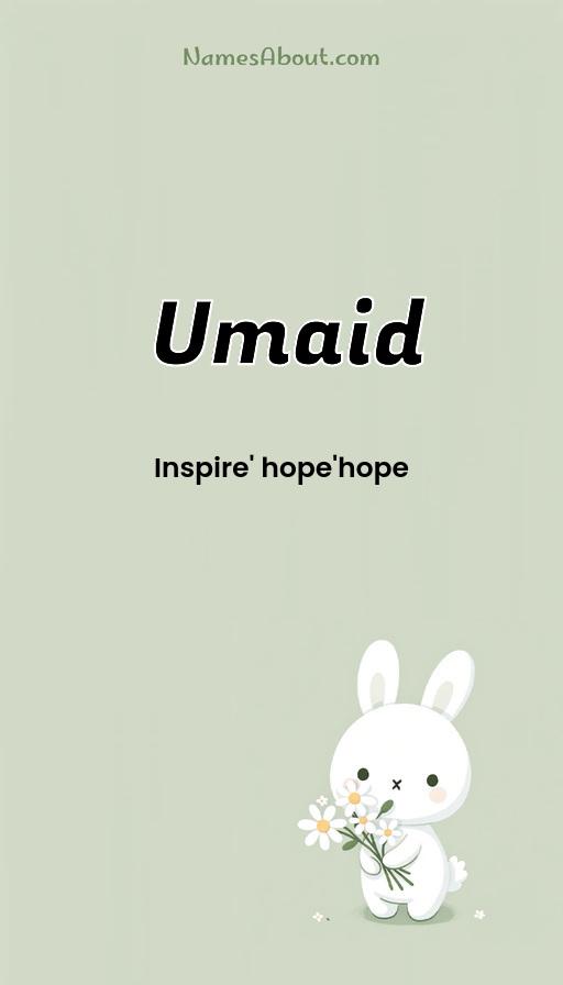 Umaid name and meaning