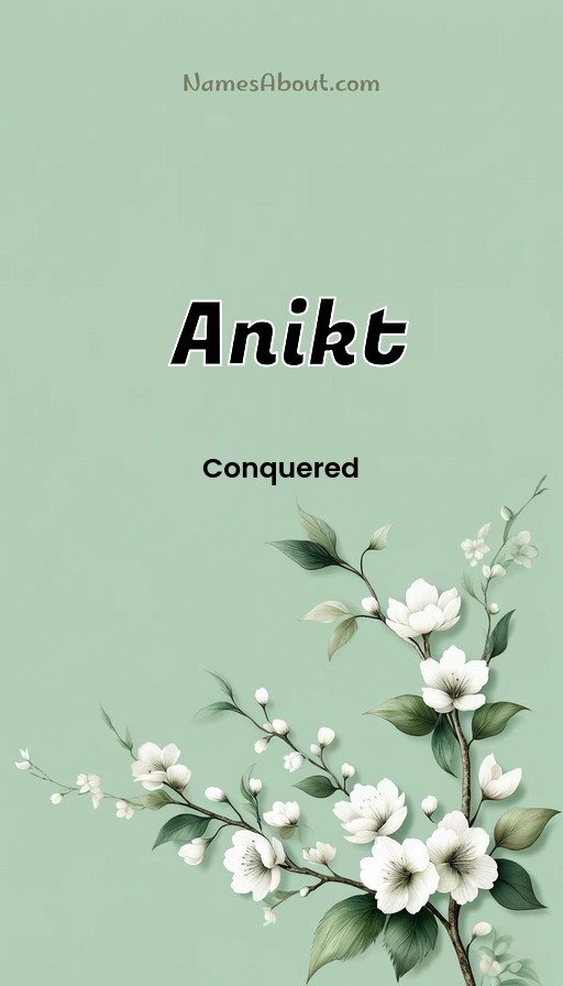 Meaning of Anikt