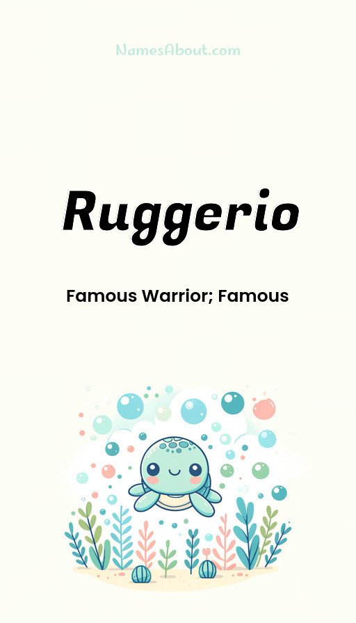 Meaning of Ruggerio