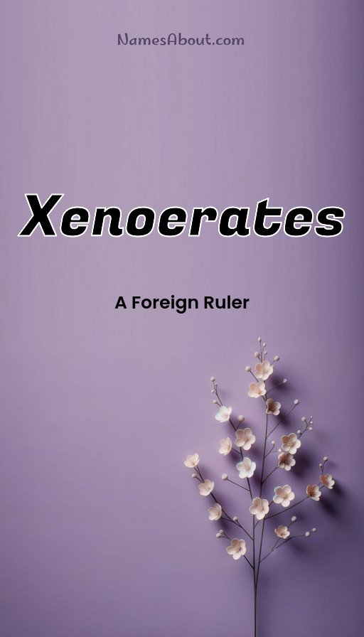 Meaning of Xenoerates