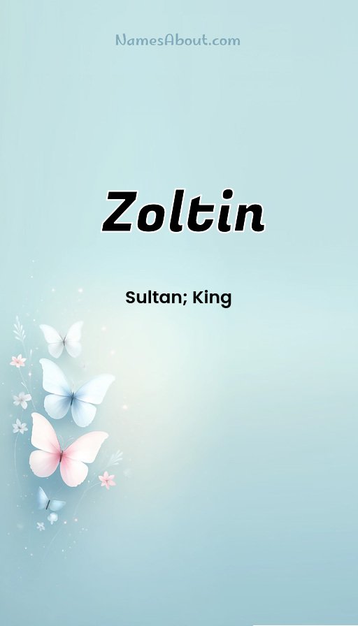 Meaning of Zoltin