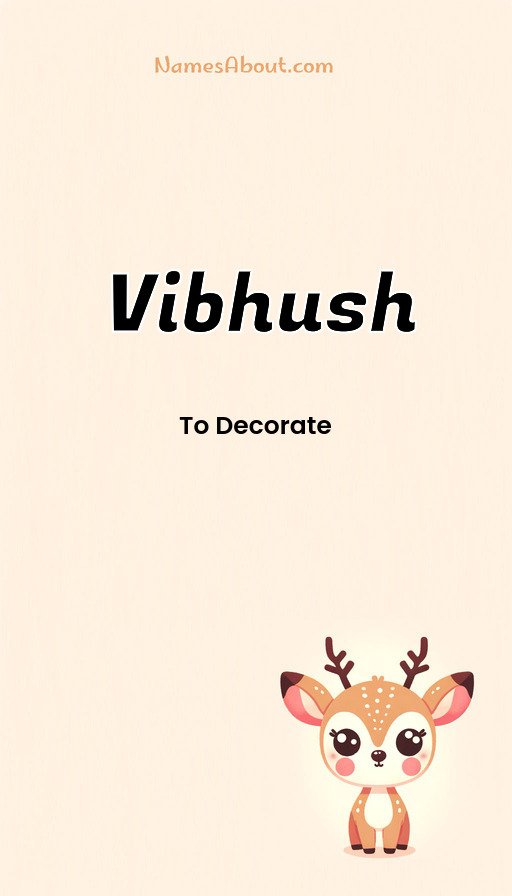Meaning of Vibhush