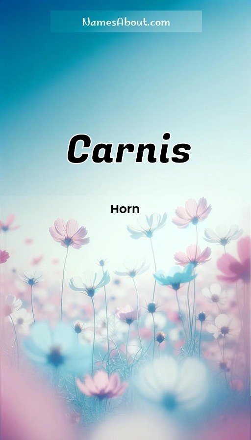 Meaning of Carnis