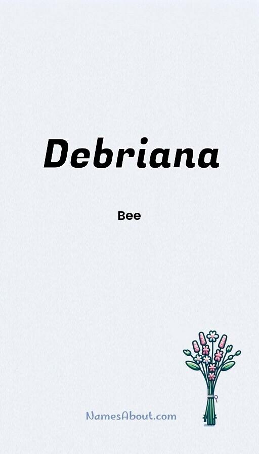 Debriana name and meaning