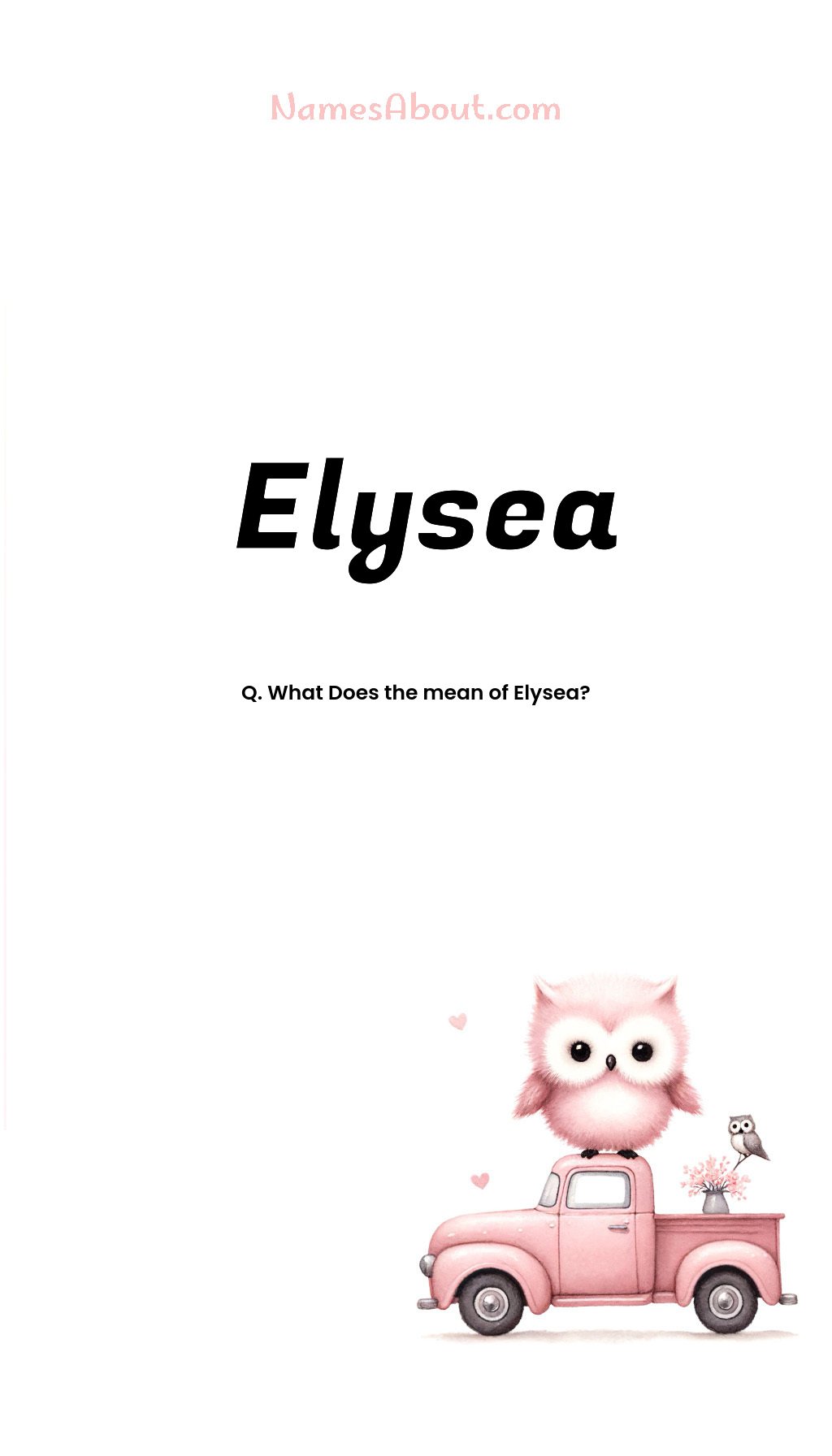 Elysea name and meaning