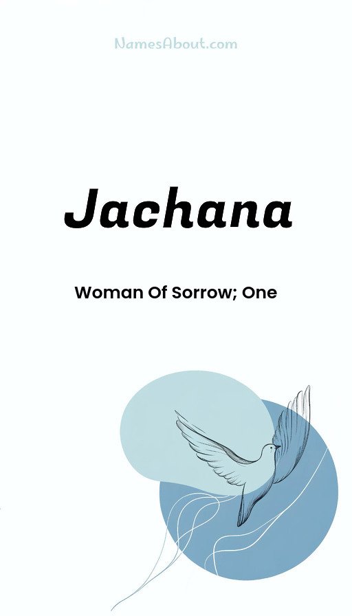 Meaning of Jachana