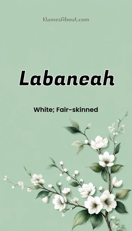 Meaning of Labaneah