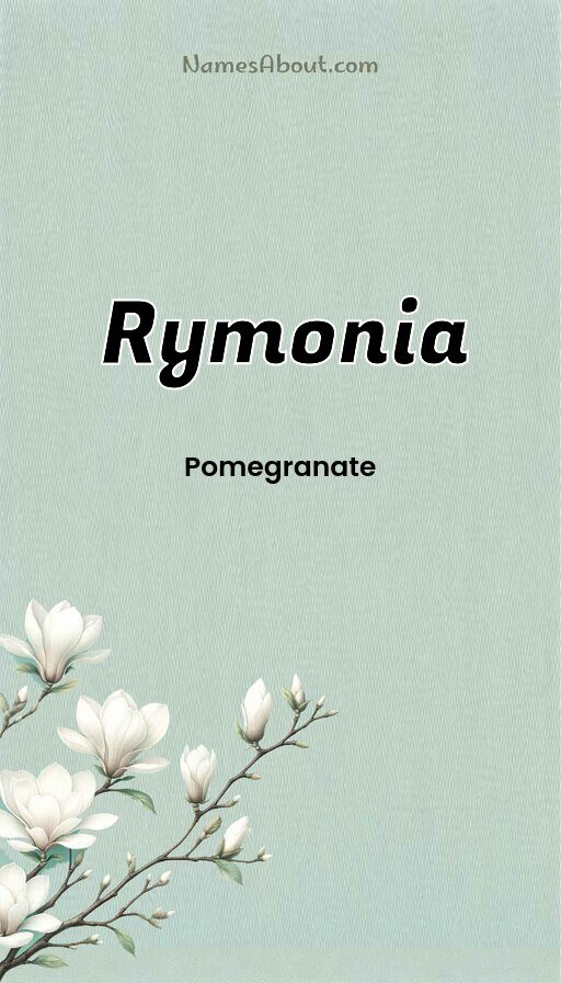 Meaning of Rymonia