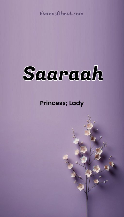 Meaning of Saaraah