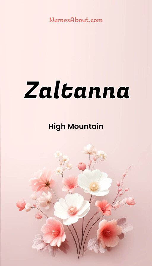 Meaning of Zaltanna