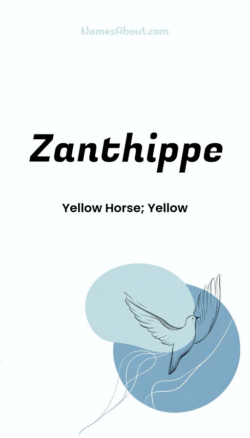 Meaning of Zanthippe