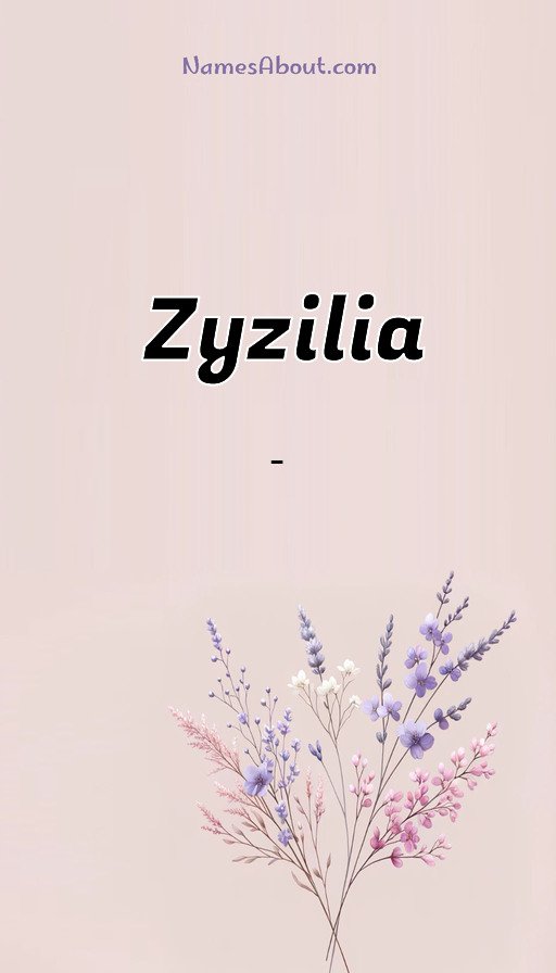 Meaning of Zyzilia