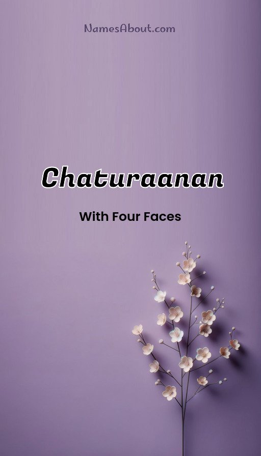 Meaning of Chaturaanan