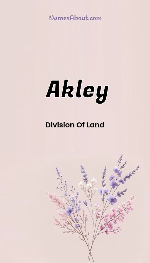 Meaning of Akley