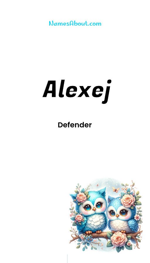 Meaning of Alexej