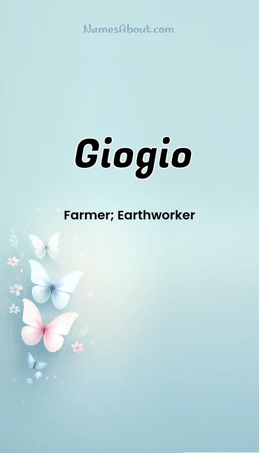Meaning of Giogio
