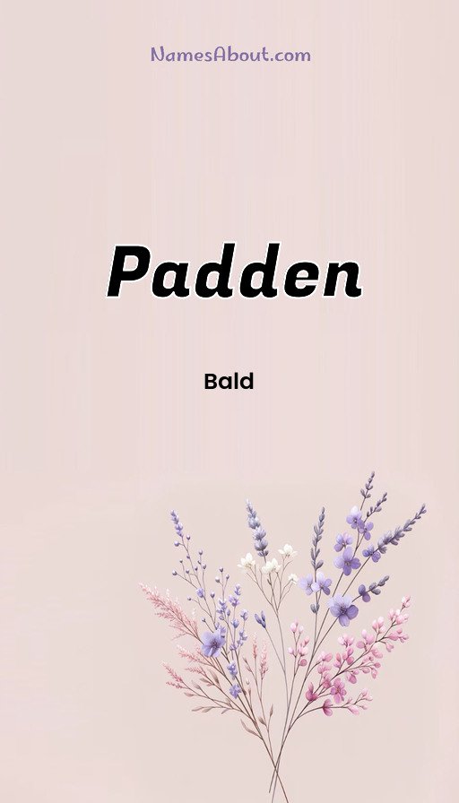 Meaning of Padden