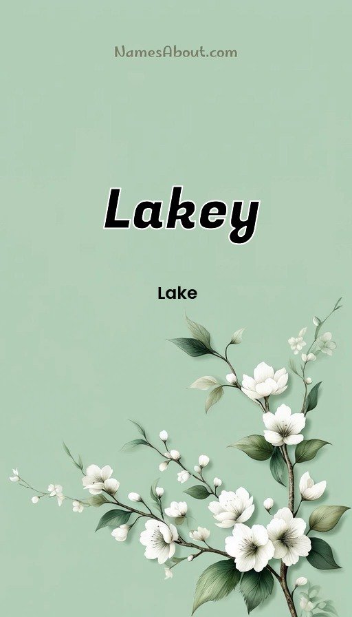 Meaning of Lakey