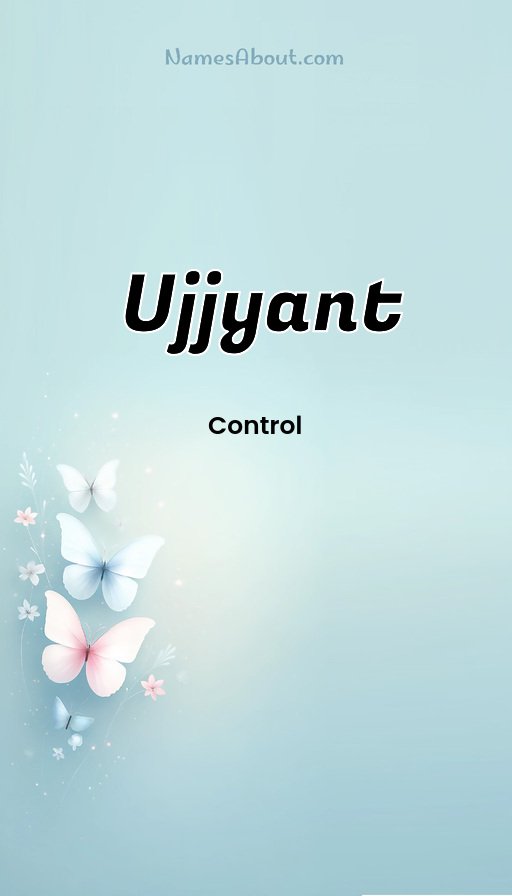 Meaning of Ujjyant