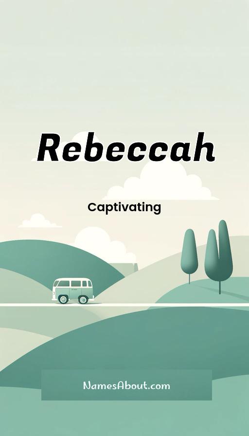 Rebeccah name and meaning