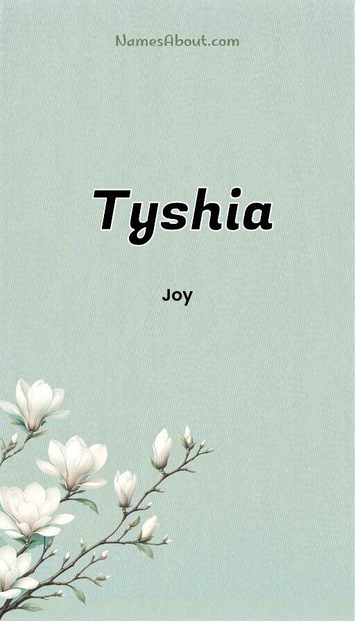 Meaning of Tyshia