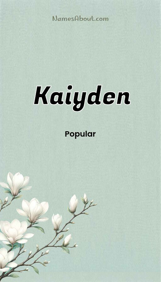 Meaning of Kaiyden