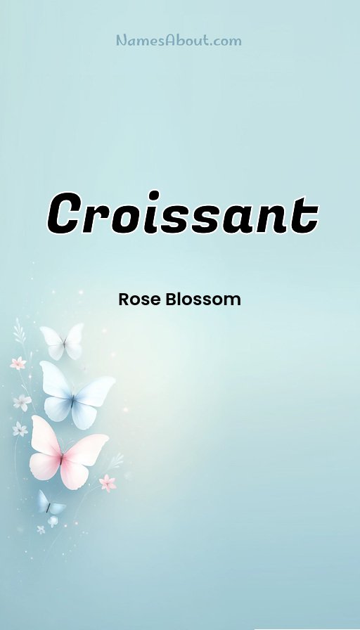 Meaning of Croissant