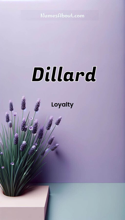 Meaning of Dillard