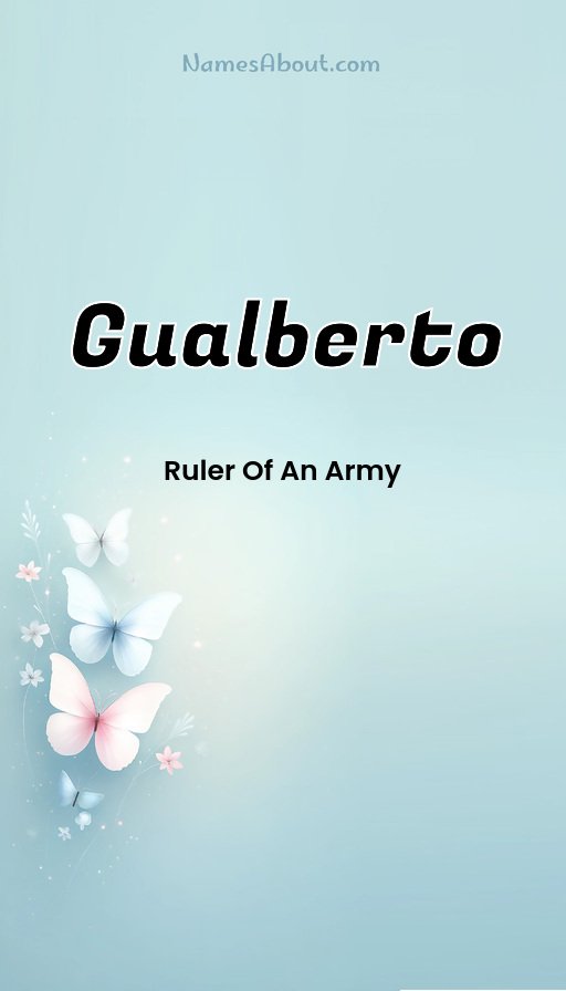 Meaning of Gualberto