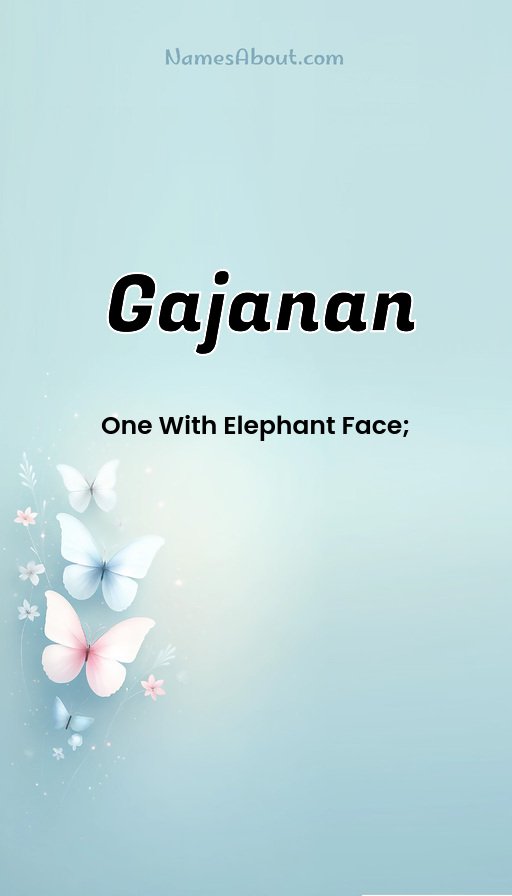 Meaning of Gajanan