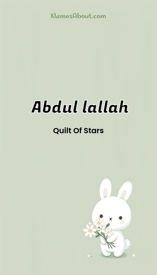 Meaning of Abdul lallah