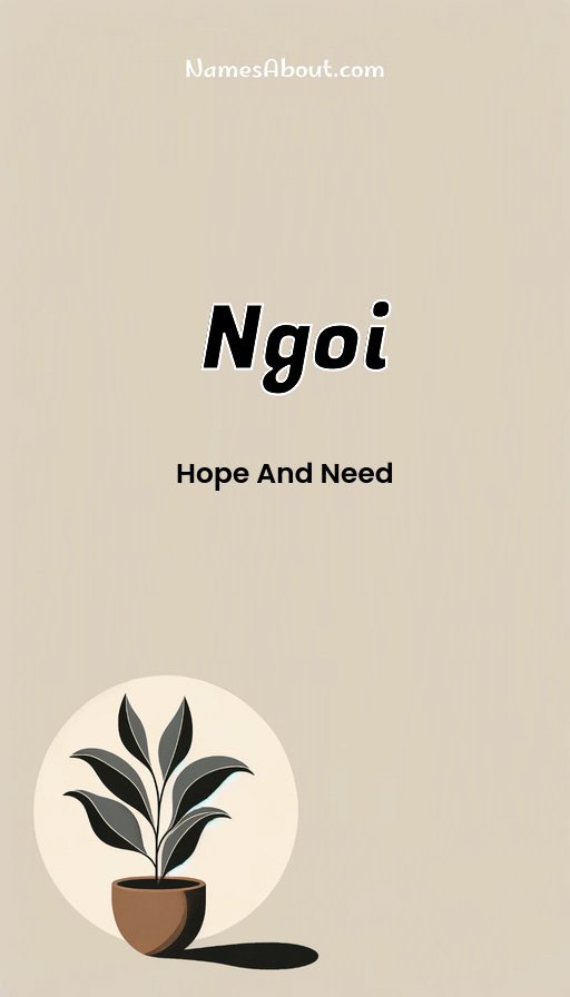 Meaning of Ngoi