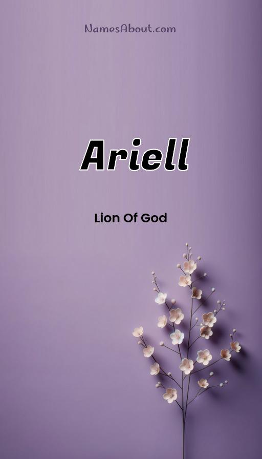 Ariell name and meaning