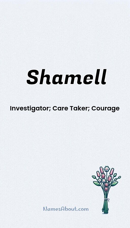 Meaning of Shamell