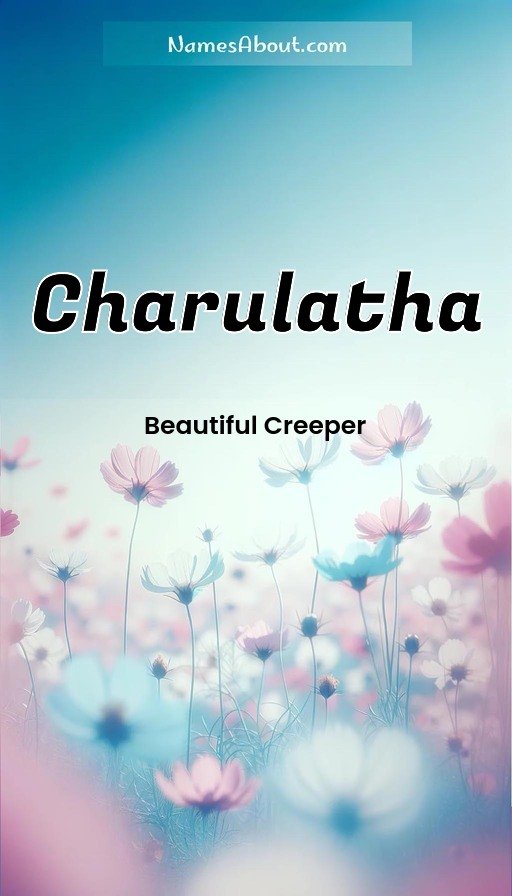 Meaning of Charulatha