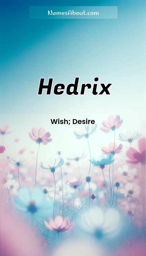 Meaning of Hedrix