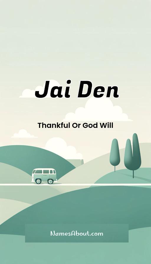 Jai Den name and meaning