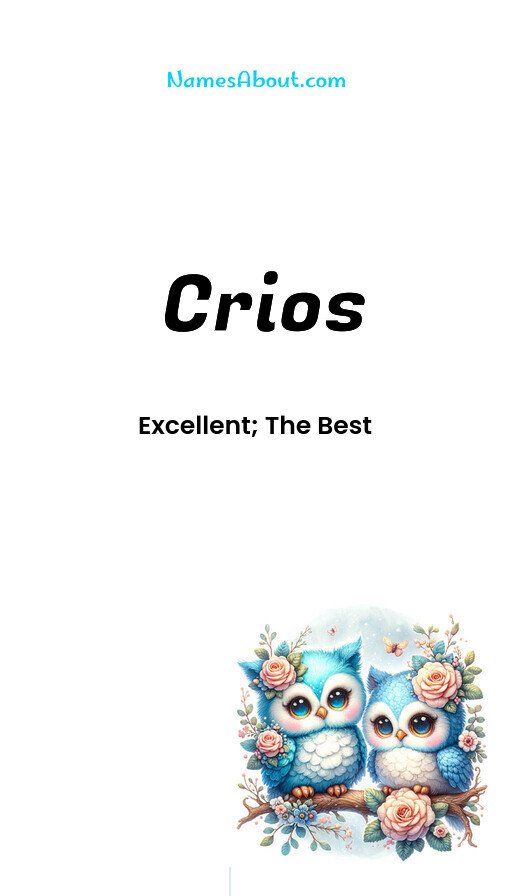 Meaning of Crios