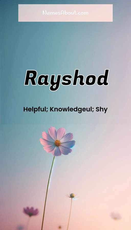 Meaning of Rayshod