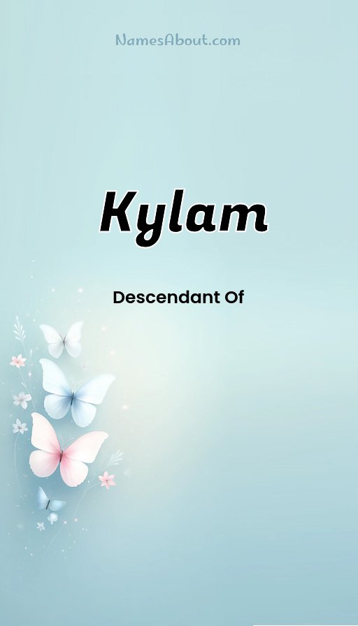 Meaning of Kylam