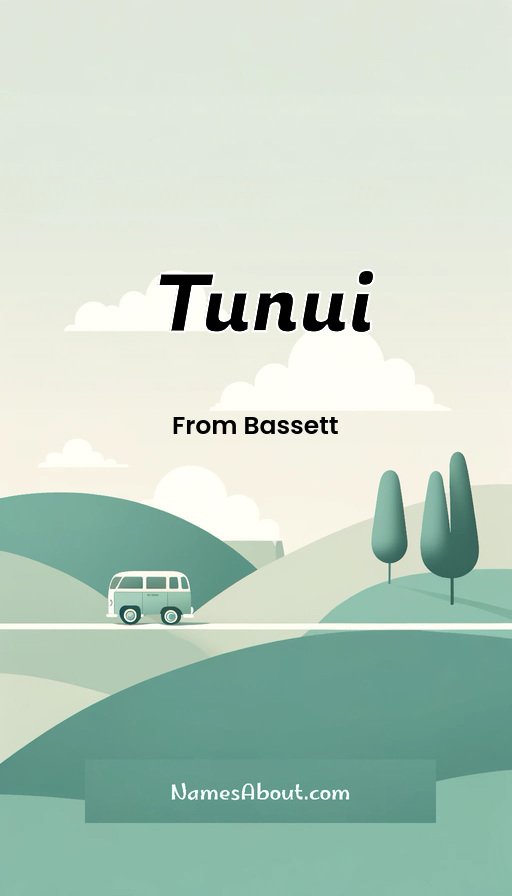 Meaning of Tunui