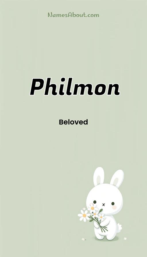 Philmon name and meaning