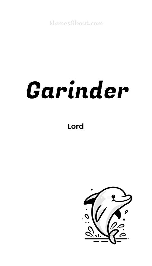 Meaning of Garinder