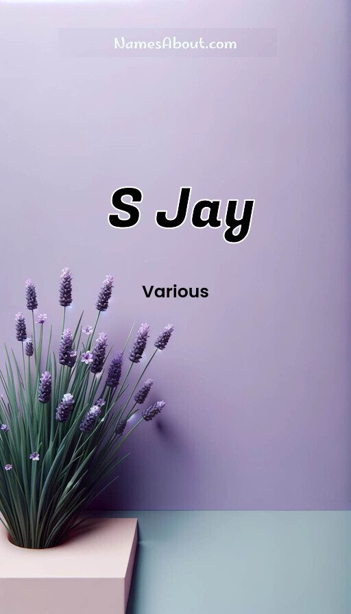 Meaning of S Jay