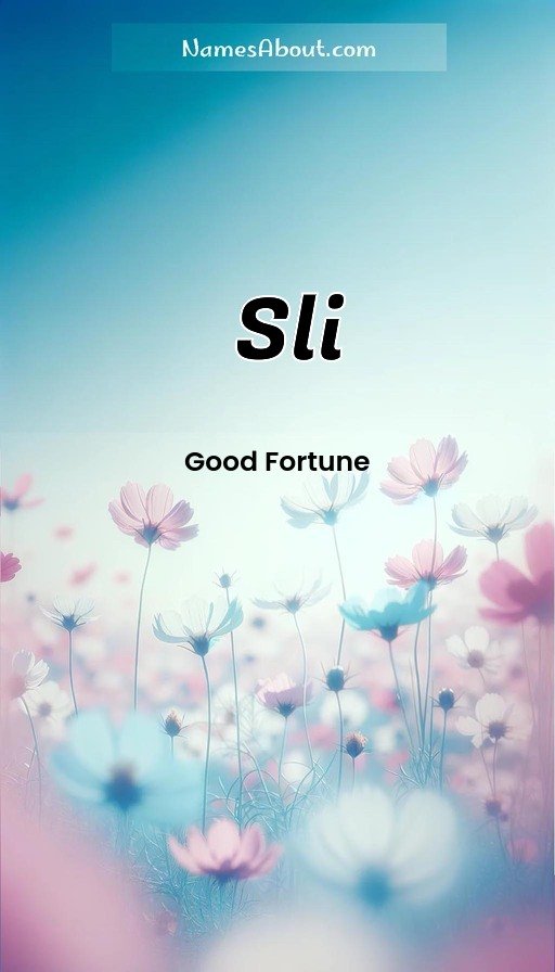 Meaning of Sli